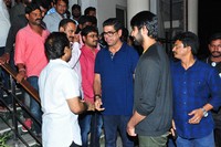 Chiranjeevi watching at Vijetha Movie